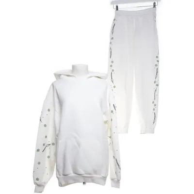 Mjukisset (Vit, Flerfärgad) från Florence By Mills Polyester, Ekologisk bomull