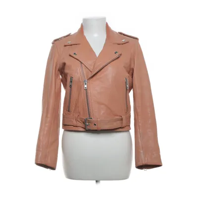 Bikerjacka (1474 ANGELA LEATHER) från Ganni Skinn, Polyester