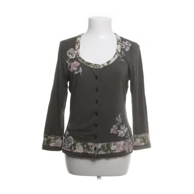Cardigan (Grøn, Flerfarvet) fra Laura Ashley Viscose, Elastan, Silke