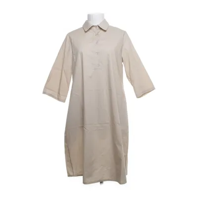 Shirt dress (Beige) from Anna Dani Cotton