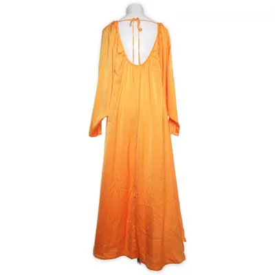 Långklänning (Orange) från H&M Polyester thumbnail 2
