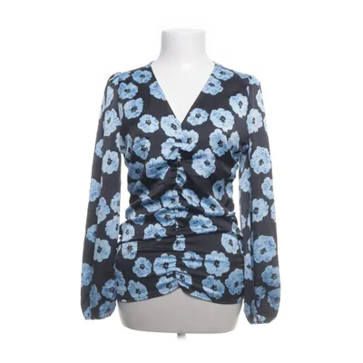 Bluse (Sort, Blå) fra Neo Noir Polyester