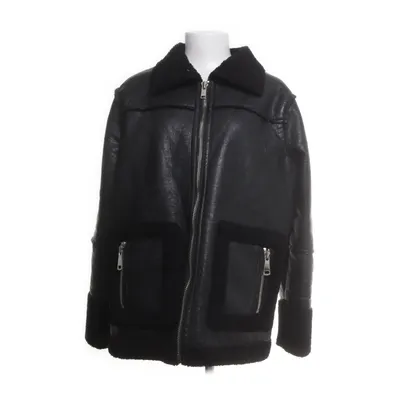 Shearling jas (Zwart) van Carin Wester Polyurethaan, Polyester