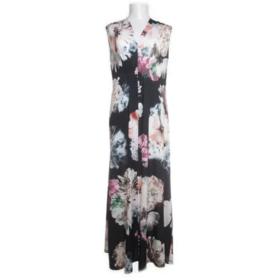 Maxi jurk (Zwart, Meerkleurig) van Rosebud Polyester, Elastaan