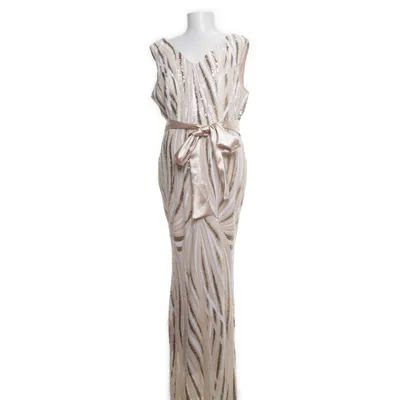 Aftonklänning (Beige, Flerfärgad) från Ezclozet Elastan, Polyester