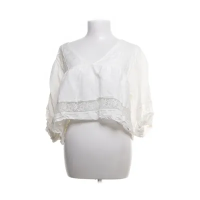 Blouse (Wit) van Pepe Jeans Linnen, Viscose, Katoen, Nylon