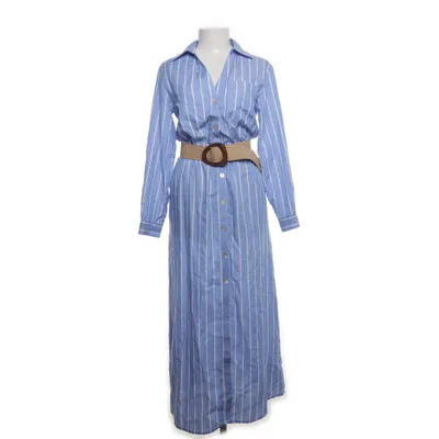 Skjortklänning (Blå, Vit) från Zara Linne, Lyocell, Polyester
