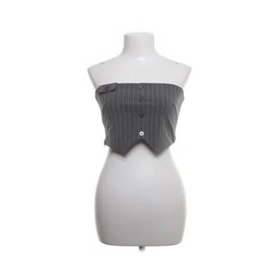 Tube top (Gray) from The Kript Cotton, Elastane