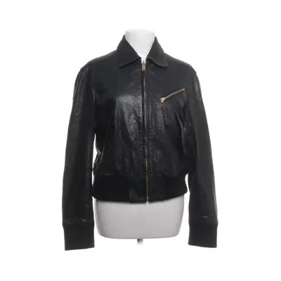 Läderjacka (Svart) från Golden Goose Deluxe Brand Skinn