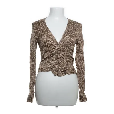Blouse (Bruin, Zwart, Beige) van Andjela Viscose
