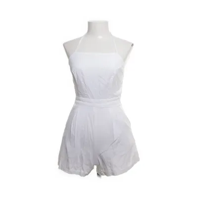 Jumpsuit (White) from Glassons Cotton, Linen, Polyester, Viscose