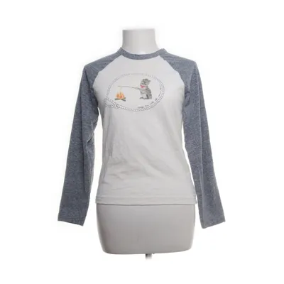 Lange mouwen shirt (Grijs, Meerkleurig) van Ganni Katoen, Polyester