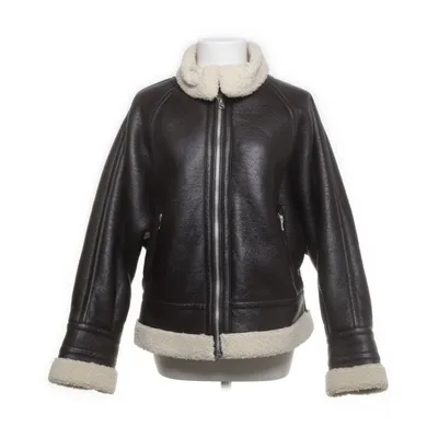 Shearlingjakke (Brun) fra Pull & Bear