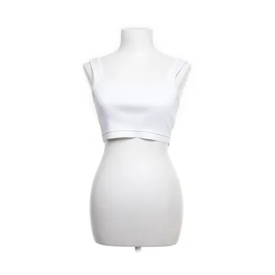 Crop Top (Weiß) von Primark Polyester, Elasthan