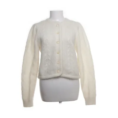Cardigan (Hvid) fra La Maille Sézane Elastan, Merinould, Mohair, Polyamid, Viscose