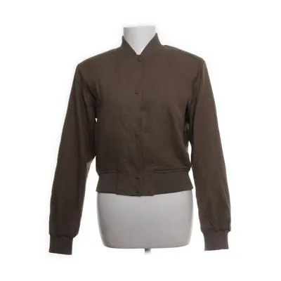 Bomberjack (Groen) van H&M Linnen, Polyester, Viscose