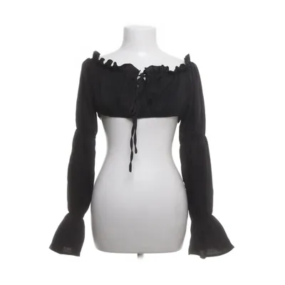 Crop top (Zwart) van Shein