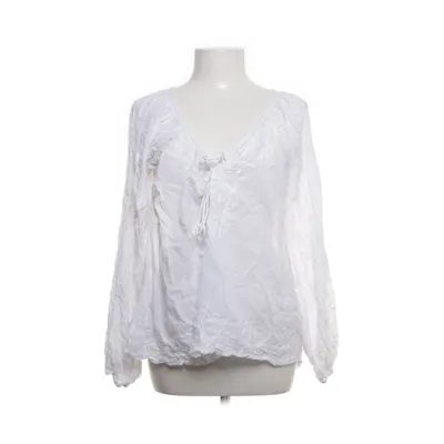 Blouse (White) from Agencies Turquoise Cotton