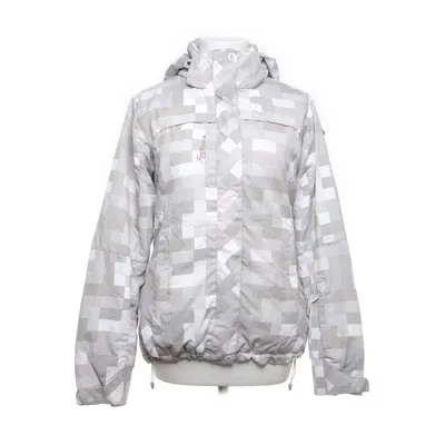 Skijakke (Grå, Hvid) fra Icepeak Linned, Polyester