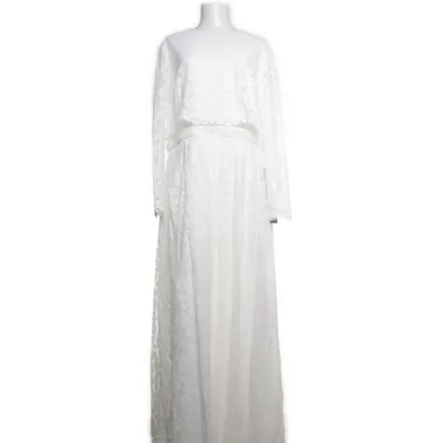 Brudklänning (Vit) från Asos Bridal Bomull, Polyamid, Polyester