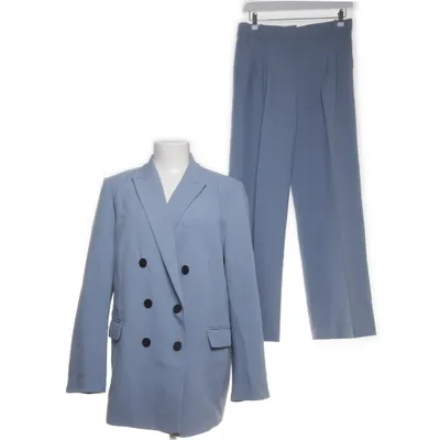 Jakkesæt (Blå) fra Zara Polyester, Viscose, Elastan