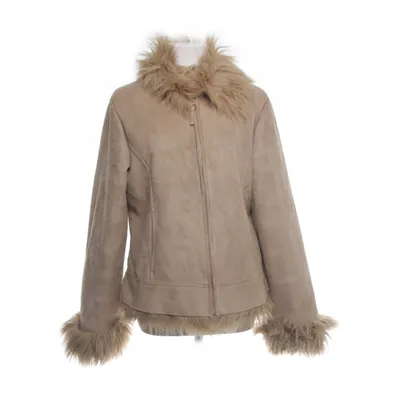 Shearlingjakke (Beige) fra Roxy Polyester, Akryl