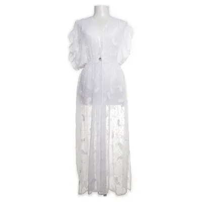Beach dress (White) from Zara Polyester