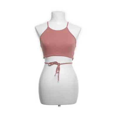 Crop Top (Pink) von NA-KD Baumwolle, Elasthan