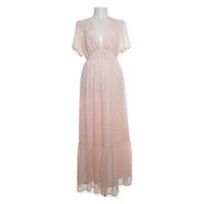 Maxi jurk (Roze, Goud) van Miss Selfridge Polyester