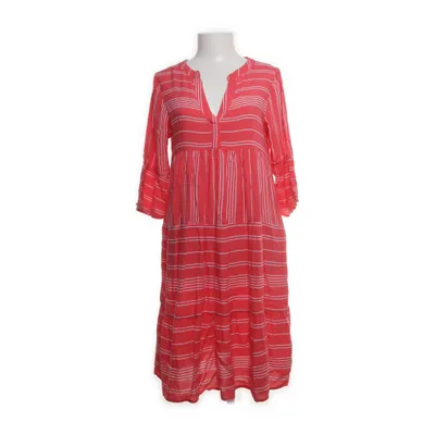 Jurk (Rood, Wit) van Essentials Viscose
