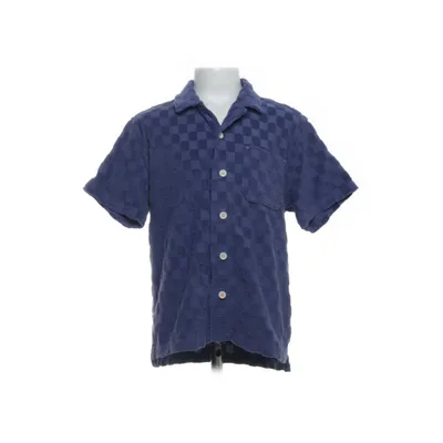 Kortärmad skjorta (Blå, Vit) från Crewcuts Bomull, Polyester