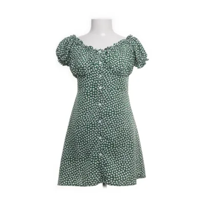 Dress (Green, White) from Peiran Polyester