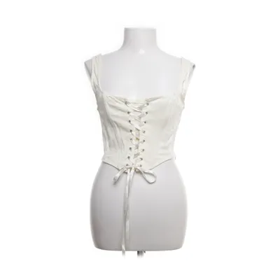 Korset (Geel) van Stradivarius Katoen, Elastaan, Viscose