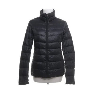 Windjack (Zwart) van Uniqlo Nylon, Dons