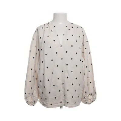 Top (Beige, Zwart) van Corner Katoen, Polyester