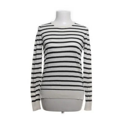 Trui (Wit, Zwart) van Massimo Dutti Katoen, Elastaan, Zijde