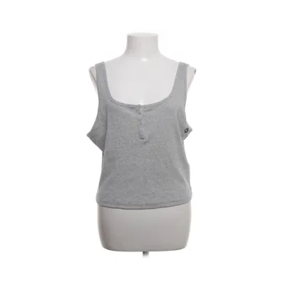 Crop top (Gray) from Hollister Cotton, Elastane