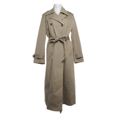 Trenchcoat (Grøn) fra Mango Bomuld, Polyester