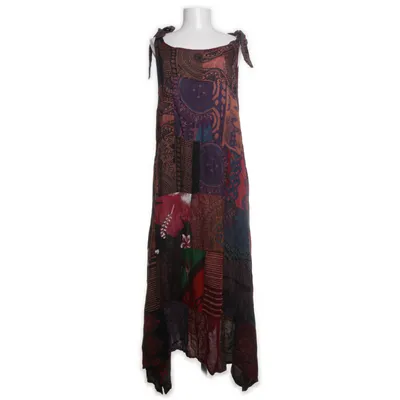 Maxi dress (Black, Multicolored) from Guru Shop Viscose