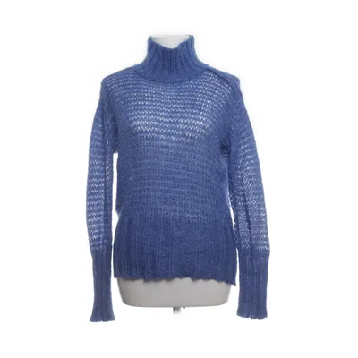 Turtleneck (Blå) fra Project AJ117 Metallfiber, Mohair, Nylon, Uld