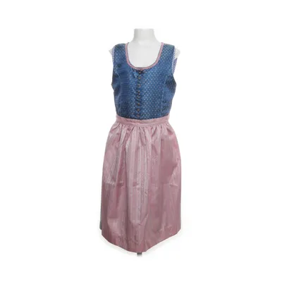 Dirndl (Blå, Flerfärgad) från Isar-Trachten Bomull, Polyester