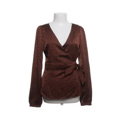 Omlottblus (Brun, Svart) från Villa Återvunnen polyester