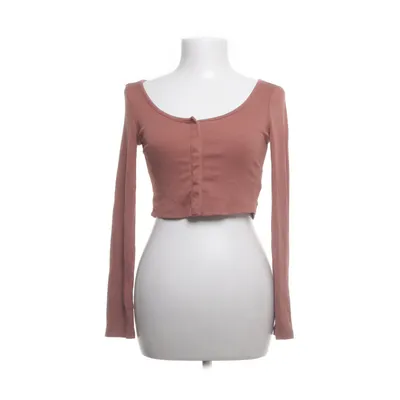 Crop top (Bruin) van Dazy Elastaan, Viscose