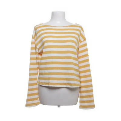 Tröja (Gul, Vit) från H&M Bomull, Polyester