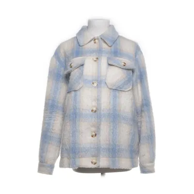 Overshirt (White, Blue) from Cotton Club