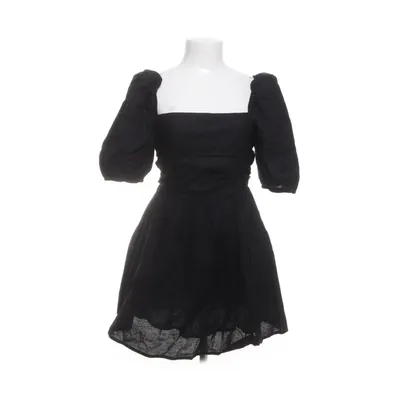 Klänning (Svart) från Showpo Bomull, Linne