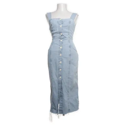 Jeansklänning (Blå) från Zara Authentic Denim by TRF Bomull