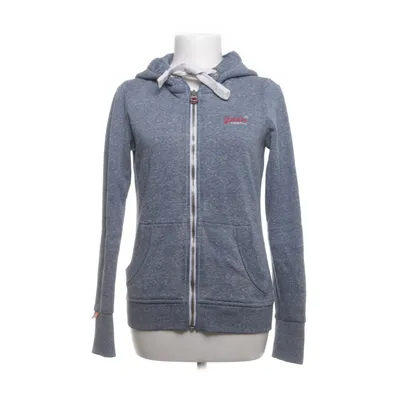 Hoodie (Blue, White) from The Superdry Orange Label Cotton, Polyester, Viscose