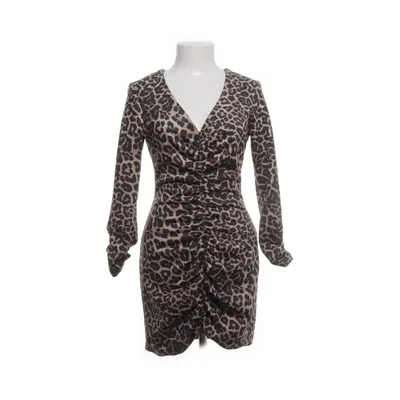 Klänning (Beige, Svart) från Zara Basic Elastan, Polyester