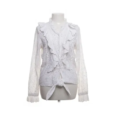 Blouse portefeuille (Blanc) de Seven Sisters Coton
